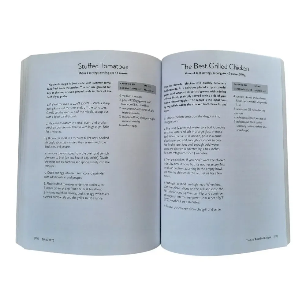 The Keto Reset Diet Book